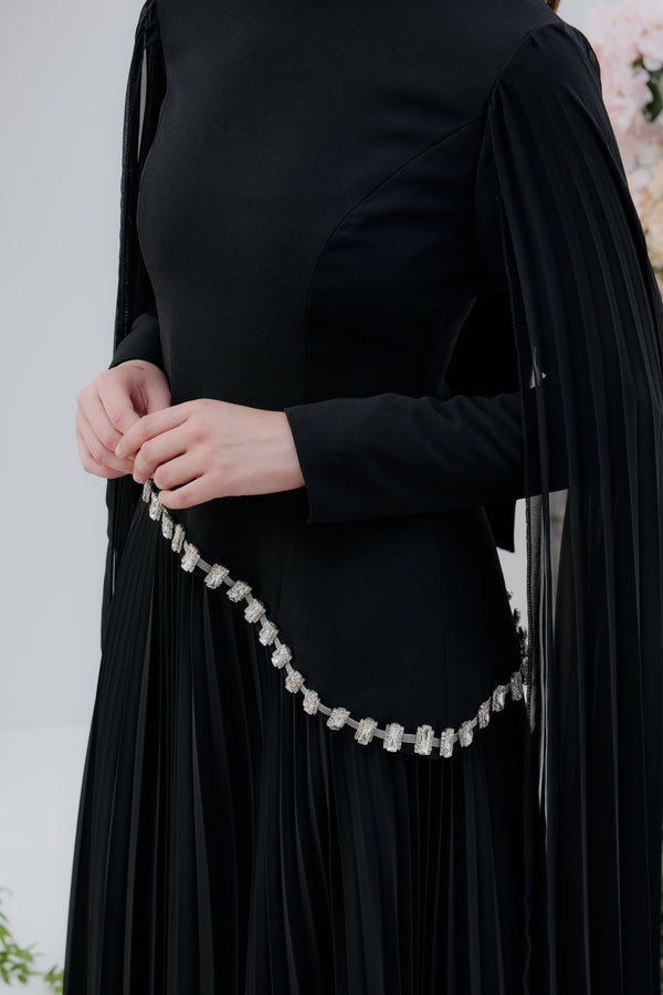 Aveline Abiye Siyah - Görsel 3