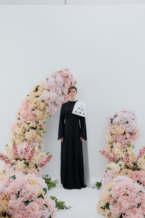 Camellia Abiye Siyah - Görsel 1