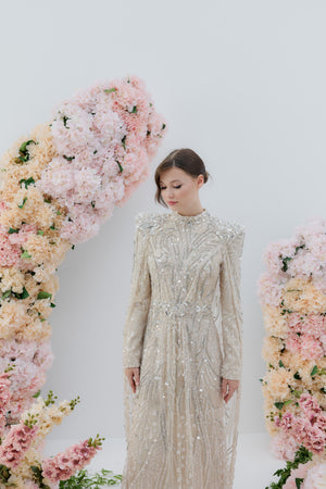 Kasnak Abiye Bej - Görsel 3