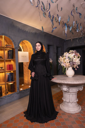Sahra Abiye Siyah - Görsel 1