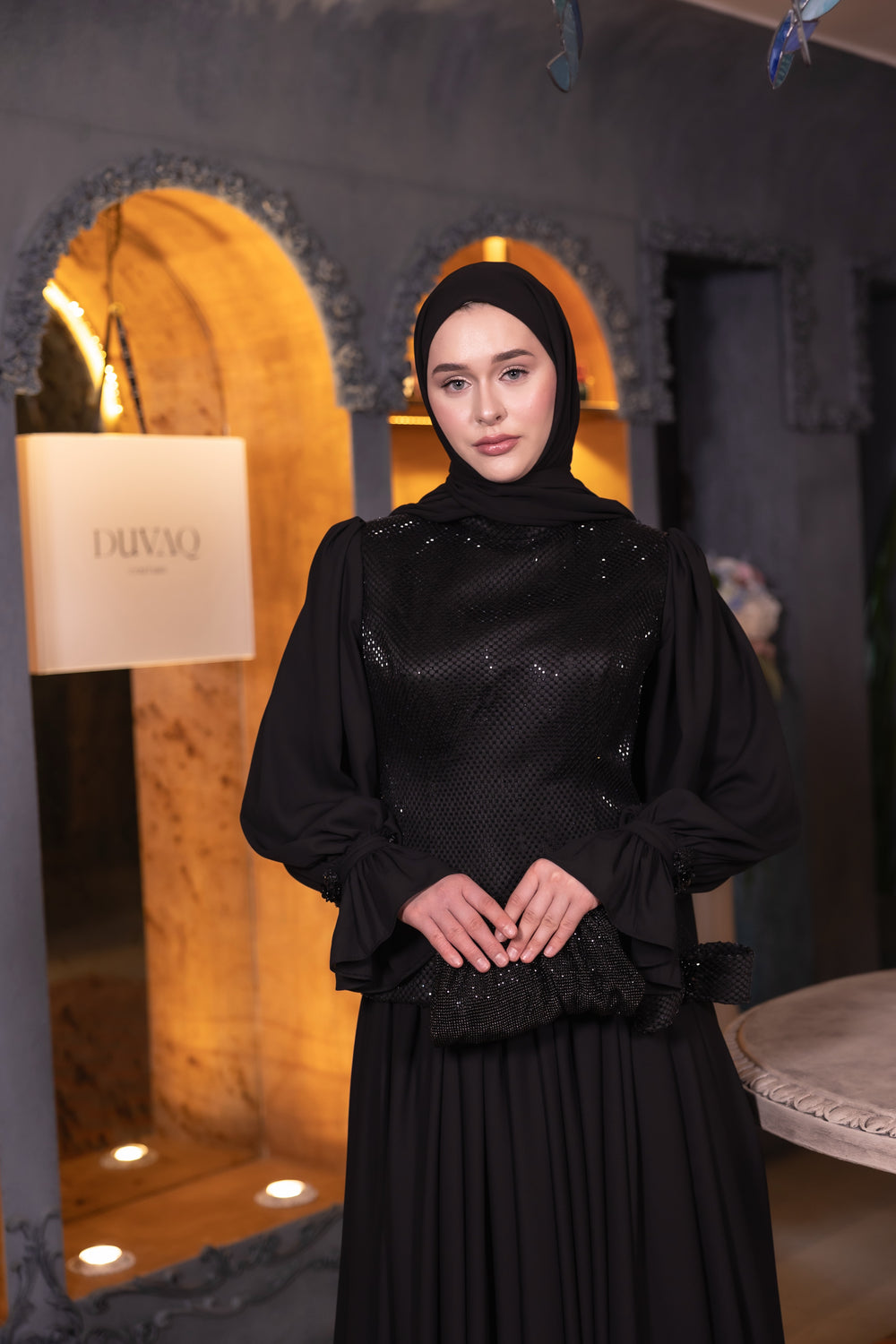 Sahra Abiye Siyah - Görsel 1