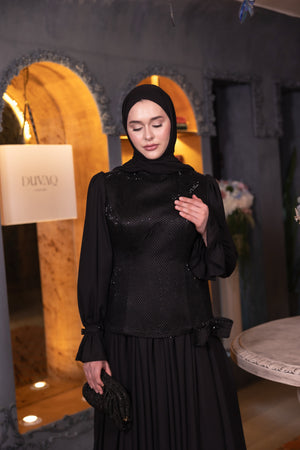 Sahra Abiye Siyah - Görsel 4